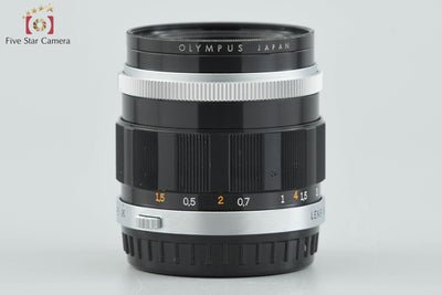 [Used] OLYMPUS G.ZUIKO AUTO-S 40mm f/1.4 PEN F-Mount, overhauled in October 2025