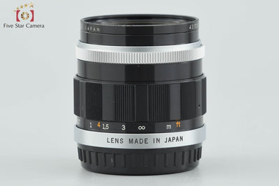 [Used] OLYMPUS G.ZUIKO AUTO-S 40mm f/1.4 PEN F-Mount, overhauled in October 2025