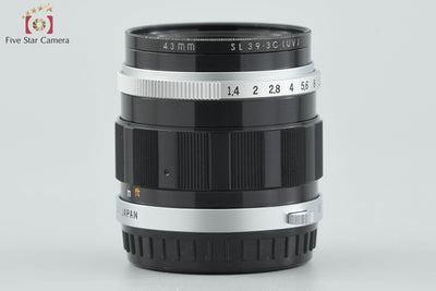 [Used] OLYMPUS G.ZUIKO AUTO-S 40mm f/1.4 PEN F-Mount, overhauled in October 2025
