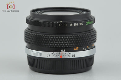 [Used] OLYMPUS G.ZUIKO AUTO-W 28mm f/3.5