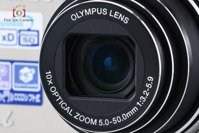 [Used] OLYMPUS Olympus μ-9000 Gold Compact Digital Camera with Original Box
