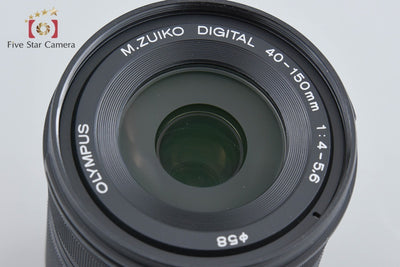 [Used] OLYMPUS M.ZUIKO DIGITAL ED 40-150mm f/4-5.6 R Black