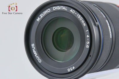 [Used] OLYMPUS M.ZUIKO DIGITAL ED 40-150mm f/4-5.6 R Black