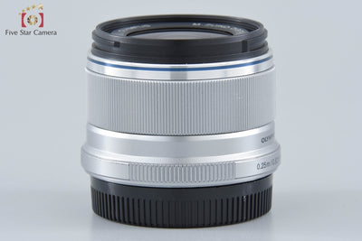 Used Olympus M.ZUIKO DIGITAL 25mm f/1.8 Silver
