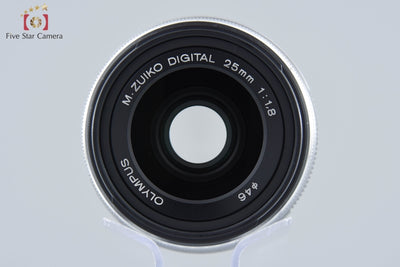 Used Olympus M.ZUIKO DIGITAL 25mm f/1.8 Silver