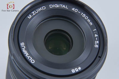 [Used] OLYMPUS M.ZUIKO DIGITAL 40-150mm f/4-5.6 R ED Black