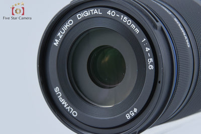 [Used] OLYMPUS M.ZUIKO DIGITAL 40-150mm f/4-5.6 R ED Black