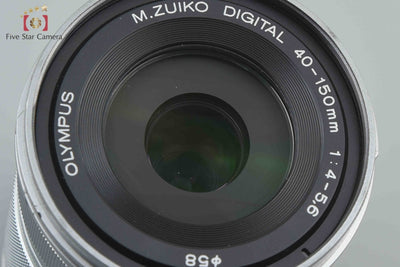 [Used] OLYMPUS M.ZUIKO DIGITAL 40-150mm f/4-5.6 R ED Silver