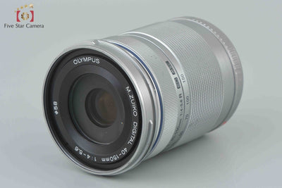[Used] OLYMPUS M.ZUIKO DIGITAL 40-150mm f/4-5.6 R ED Silver