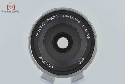 [Used] OLYMPUS M.ZUIKO DIGITAL 40-150mm f/4-5.6 R ED Silver