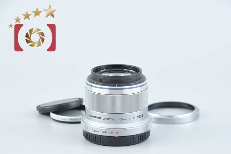 [Used] OLYMPUS M.ZUIKO DIGITAL 45mm f/1.8 Silver