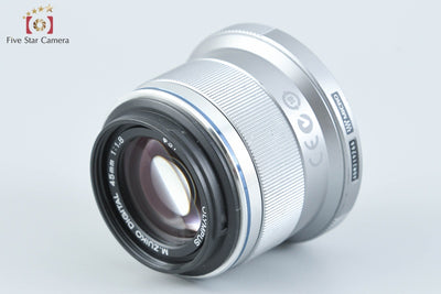 [Used] OLYMPUS M.ZUIKO DIGITAL 45mm f/1.8 Silver