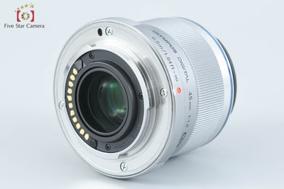 [Used] OLYMPUS M.ZUIKO DIGITAL 45mm f/1.8 Silver