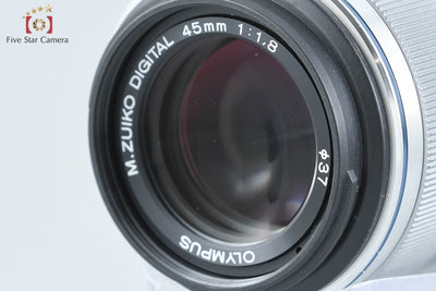 [Used] OLYMPUS M.ZUIKO DIGITAL 45mm f/1.8 Silver