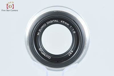 [Used] OLYMPUS M.ZUIKO DIGITAL 45mm f/1.8 Silver