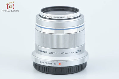 [Used] OLYMPUS M.ZUIKO DIGITAL 45mm f/1.8 Silver