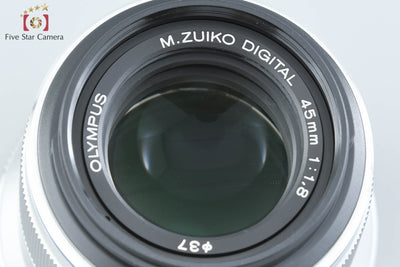[Used] OLYMPUS Olympus M.ZUIKO DIGITAL 45mm f/1.8 Silver