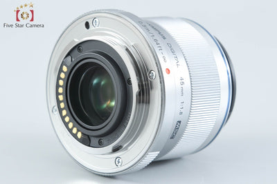 [Used] OLYMPUS Olympus M.ZUIKO DIGITAL 45mm f/1.8 Silver
