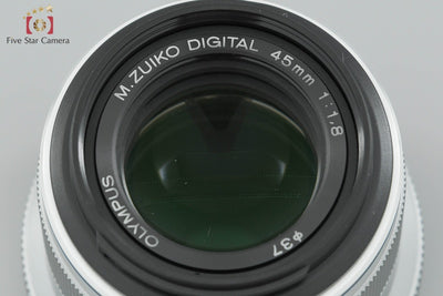 [Used] OLYMPUS Olympus M.ZUIKO DIGITAL 45mm f/1.8 Silver