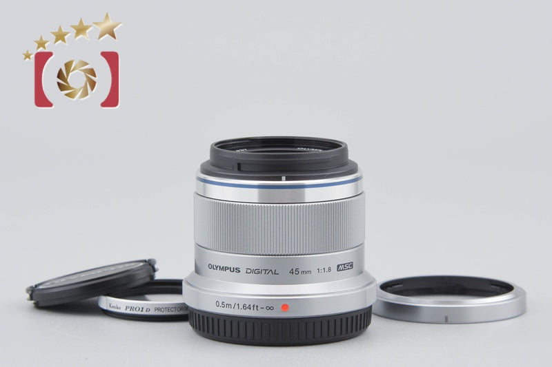 [Used] OLYMPUS Olympus M.ZUIKO DIGITAL 45mm f/1.8 Silver