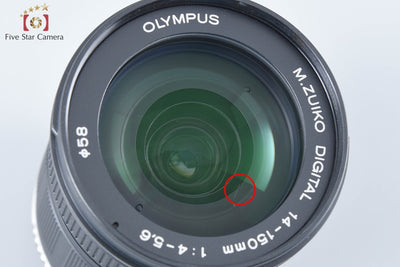 Used: OLYMPUS Olympus M.ZUIKO DIGITAL ED 14-150mm f/4-5.6 Black with original box