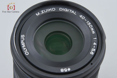 [Used] OLYMPUS M.ZUIKO DIGITAL ED 40-150mm f/4-5.6 R Black