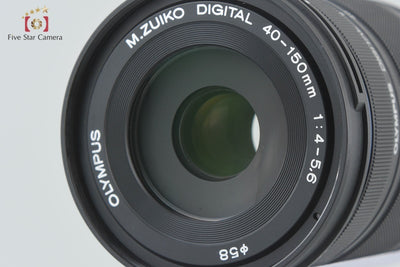 [Used] OLYMPUS M.ZUIKO DIGITAL ED 40-150mm f/4-5.6 R Black