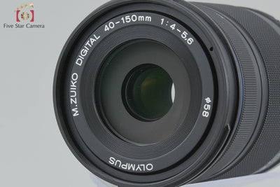 [Used] OLYMPUS M.ZUIKO DIGITAL ED 40-150mm f/4-5.6 R Black