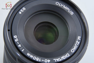 Used] OLYMPUS Olympus M.ZUIKO DIGITAL ED 40-150mm f/4-5.6 R Black