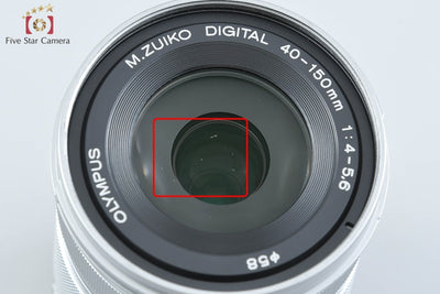 [Used] OLYMPUS M.ZUIKO DIGITAL ED 40-150mm f/4-5.6 R Silver