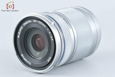 [Used] OLYMPUS M.ZUIKO DIGITAL ED 40-150mm f/4-5.6 R Silver