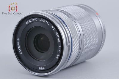 [Used] OLYMPUS M.ZUIKO DIGITAL ED 40-150mm f/4-5.6 R Silver