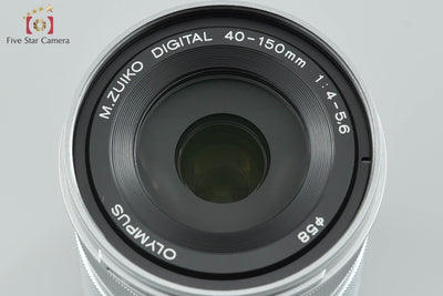 [Used] OLYMPUS M.ZUIKO DIGITAL ED 40-150mm f/4-5.6 R Silver