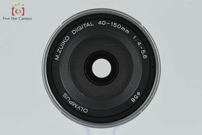 【中古】OLYMPUS オリンパス M.ZUIKO DIGITAL ED 40-150mm f/4-5.6 R シルバー