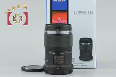 [Used] OLYMPUS M.ZUIKO DIGITAL ED 60mm f/2.8 Macro with original box