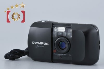 [Used] OLYMPUS Olympus μ[mju:] Mju Black Compact Film Camera
