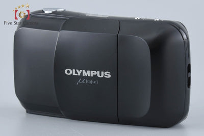 [Used] OLYMPUS Olympus μ[mju:] Mju Black Compact Film Camera