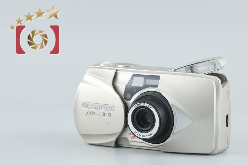 【中古】OLYMPUS オリンパス μ[mju:]-II ミューII 110 コンパクトフィルムカメラ