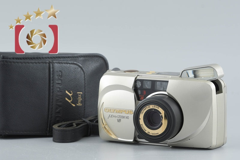 【中古】OLYMPUS オリンパス μ[mju:] ZOOM 140 VF コンパクトフィルムカメラ
