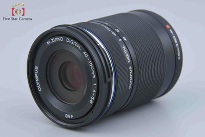 [Used] OLYMPUS M.ZUIKO DIGITAL ED 40-150mm f/4-5.6 R Black