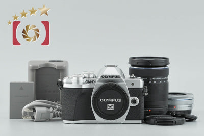 [Used] OLYMPUS OM-D E-M10 Mark III EZ Double Zoom Kit Silver, Very Low Shutter Count