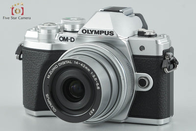 [Used] OLYMPUS OM-D E-M10 Mark III EZ Double Zoom Kit Silver, Very Low Shutter Count