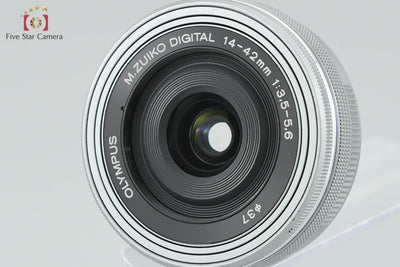 [Used] OLYMPUS OM-D E-M10 Mark III EZ Double Zoom Kit Silver, Very Low Shutter Count