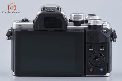 [Used] OLYMPUS Olympus OM-D E-M10 Mark II Silver Mirrorless Interchangeable Lens Camera with Original Box