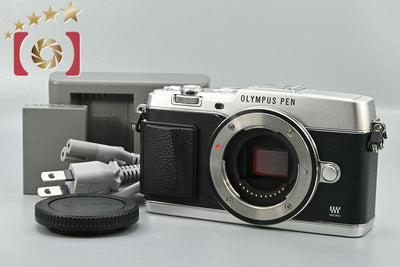 OLYMPUS PEN E-P5 Silver Mirrorless Camera