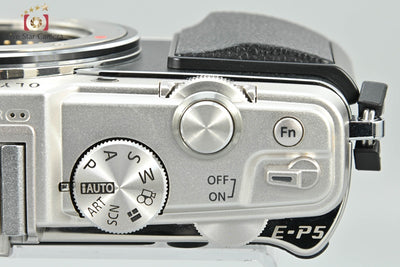 OLYMPUS PEN E-P5 Silver Mirrorless Camera
