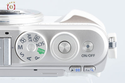 [Used] OLYMPUS Olympus PEN E-PL10 EZ Double Zoom Kit White, Low Shutter Count
