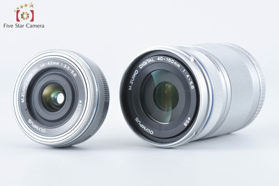 [Used] OLYMPUS Olympus PEN E-PL10 EZ Double Zoom Kit White, Low Shutter Count