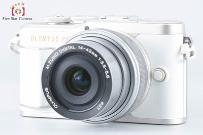 [Used] OLYMPUS Olympus PEN E-PL10 EZ Double Zoom Kit White, Low Shutter Count