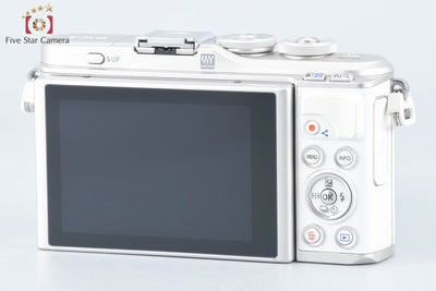 [Used] OLYMPUS Olympus PEN E-PL10 EZ Double Zoom Kit White, Low Shutter Count